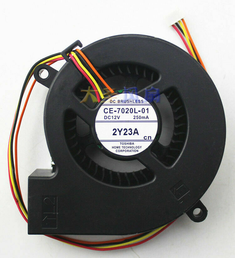 For Epson CU600X/CU600W/CU610X/CU610W Projector Fan CE-7020L-01 12V 250mA