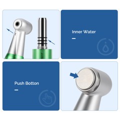 Dental Slow Speed Handpiece Inner Water Contra Angle/ Straight/ Air Motor 4-Hole