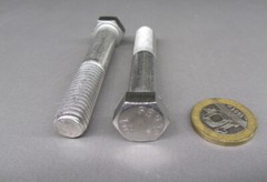 18-8 Stainless Steel Bolt, PT, 7/16-14 x 2 3/4″ Length, 10 pcs