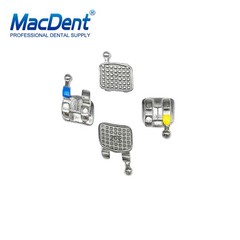 10X Dental Orthodontic Monoblock Bracket Braces Mini Roth/MBT 018/022 MacDent