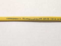 CerroMax SlipWire 12/2 with ground Residential Building Wire Cable NM-B / 25ft