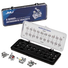 20pcs/Set Orthodontic Metal Brackets Braces Standard Roth/MBT 022/018 345 Hooks
