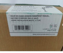 American Standard Durable Manual Urinal Flush Valve Chrome 6045.101.002