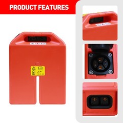 48V 20Ah LiFePO4 Lithium Battery For Noblelift EDGE PTE20N PTE45N Pallet Truck