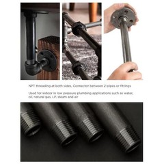1/4 In. X 36 In. Black Steel Pipe