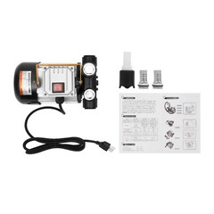 110V Motor Oil Fuel Fluid Extractor Electric Transfer Pump Self Priming 60L/Min