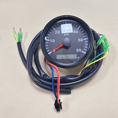 Outboard Tachometer 6000 8000 RPM Fit For Yamaha Baisei Suzuki 2 / 4 Strokes