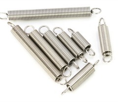 0.4mm Wire Dia. 4mm Outside Dia. Extension Springs 304 Stainless Steel