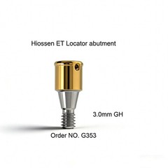 Hiossen ET titanium Locator Abutment Interna Hex Morse Taper Implant Overdenture