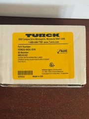 Turck FEN20-4IOL-DIN Ethernet I/O Module IP20 Multiprotocol DIN Rail New