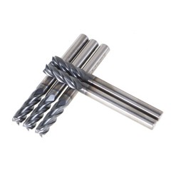 5Pcs 3/16″ 4 Flute Regular Carbide End Mill 2″ Overall Length TiALN COATED
