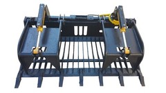 80″ ROCK GRAPPLE BUCKET BOBCAT SKIDSTEER ATTACHMENT FREE SHIPPING!
