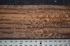 Fumed Eucalyptus Raw Wood Veneer Sheet 11 x 31 inches 35136-12