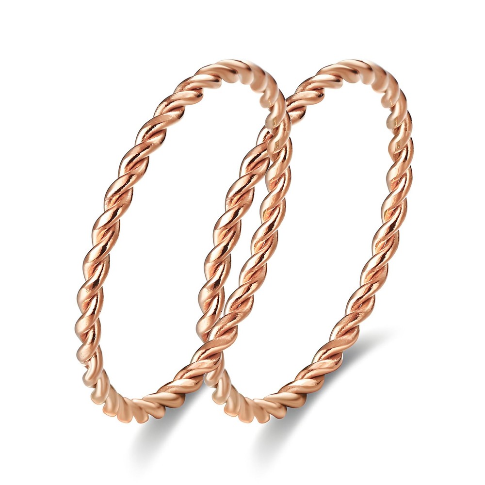 Copper Tensor Ring For , Pure Copper Tensor Solid Twisted Handmade Rings Set …
