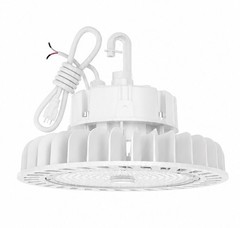 150W HYPERLITE UFO LED High Bay Light 21000lm 5000K Dimmable UL Listed ~ White