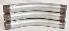 3 Count 1-1/4″ Rigid Conduit 45 Degree Elbow Galvanized Steel