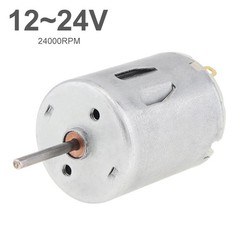 Mini R280 DC Motor 12-24V 24000RPM High Speed Micro Motor for DIY Toys US
