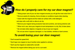 2 PACK – 18×24 INCH CUSTOM CAR MAGNETS MAGNETIC AUTO TRUCK SIGNS MADE IN THE USA
