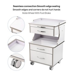 TJ Dental Unit Chair Computer Control /Mobile Medical Cabinet Cart with Drawer