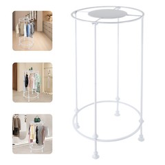 Round Garment Rack, Freestanding Hanging Rack, Clothes Store Display Rack