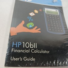 HP 10bll Financial Calculator Quick Start Guide