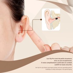 2026 NEW Micro Invisible Spy Earpiece Vip Pro Wireless In-ear Earpiece Kit