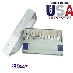 VITA Dental Shade Guide 16/29Colors Resin Material Toothguide Whitening Contrast