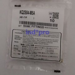 For 10 pcs/1 pack KQ2S04-M5A connector