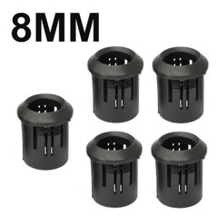 3mm 5mm 8mm 10mm LED Black Plastic Lamp LED Diode Holder Black Clip Bezel Mount