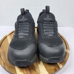 KEEN Utility Womens 7 M Vista Energy Shift ESD Carbon Toe Slip On Work Shoes Blk