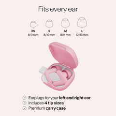 Alpine Silence Earplugs for Sleep, Focus & Travel – V-Shape Snug Fit & Soft O…