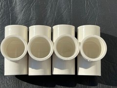 LASCO 1” Slip x Slip Tee PVC Schedule 40 D2466 Lot of 4