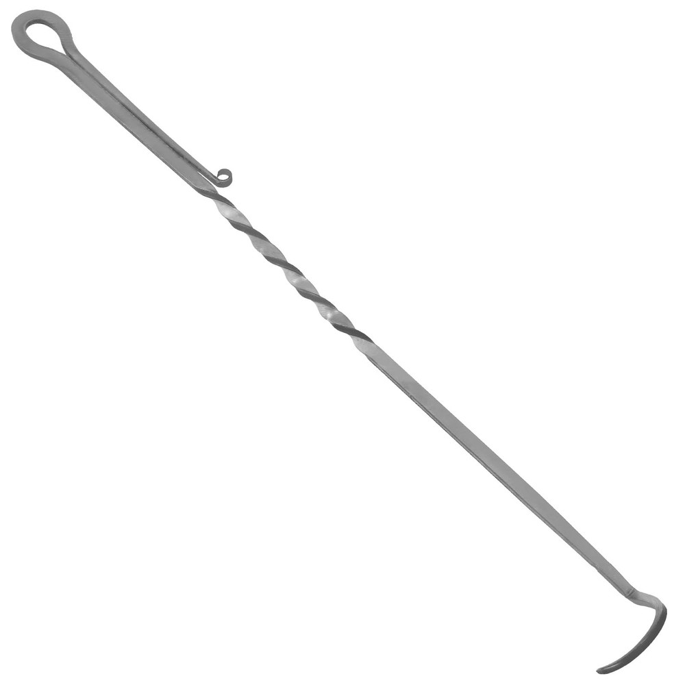 Stainless Steel BBQ Flipper Turner, Heat Resistant Meat Turner for Cooking and G