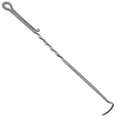 Stainless Steel BBQ Flipper Turner, Heat Resistant Meat Turner for Cooking and G
