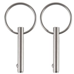 Small Quick Release Pin 3/16″ Stainless Steel, Bimini Top Marine Hardware 4 Pack