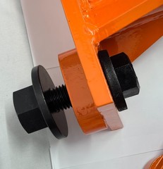 Heavy Duty Pair 6×5.5 Lug 8000lb Shipping Container Wheels Bolt-On Spindle Kit