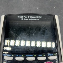 Texas Instruments TI-84 Plus C Silver Edition Graphing Calculator Pink White