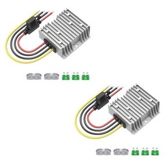 2-Pack 240W 20A Step Down Converter DC 17-55V to 12V Buck Regulator Golf Cart