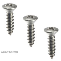 Phillips Oval Head Sheet Metal Screw 316 Stainless Steel #14 x 1-1/4″ Qty 100