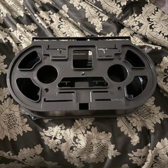 Commercial Toilet Paper Dispenser Wall Mount Black Metal Locking