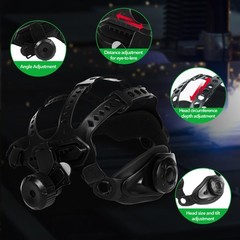 TRQWH Large View Laser Safety Mask for Welding & Cutting, OD8+ Protection