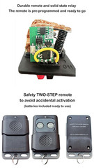 12V Remote Battery Disconnect Switch 200A 1000A Kill Cut Off GM Side Post
