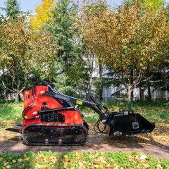 Heavy Duty Flail Mower Attachment for TYPHON STOMP Mini Skid Steer 1450mm