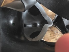2x Large Scott M95 Full Face Gas Mask Respirators.