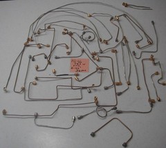 HL-66 SMA Hardline ass’t 36+ pcs of .085 diameter 50 ohm semi-rigid ~ 2″ to 26″