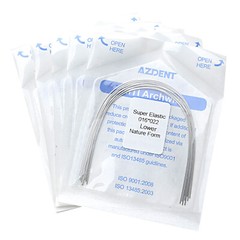 AZDENT Dental Orthodontic Super Elastic Niti Nature Form Rectangular Arch Wires