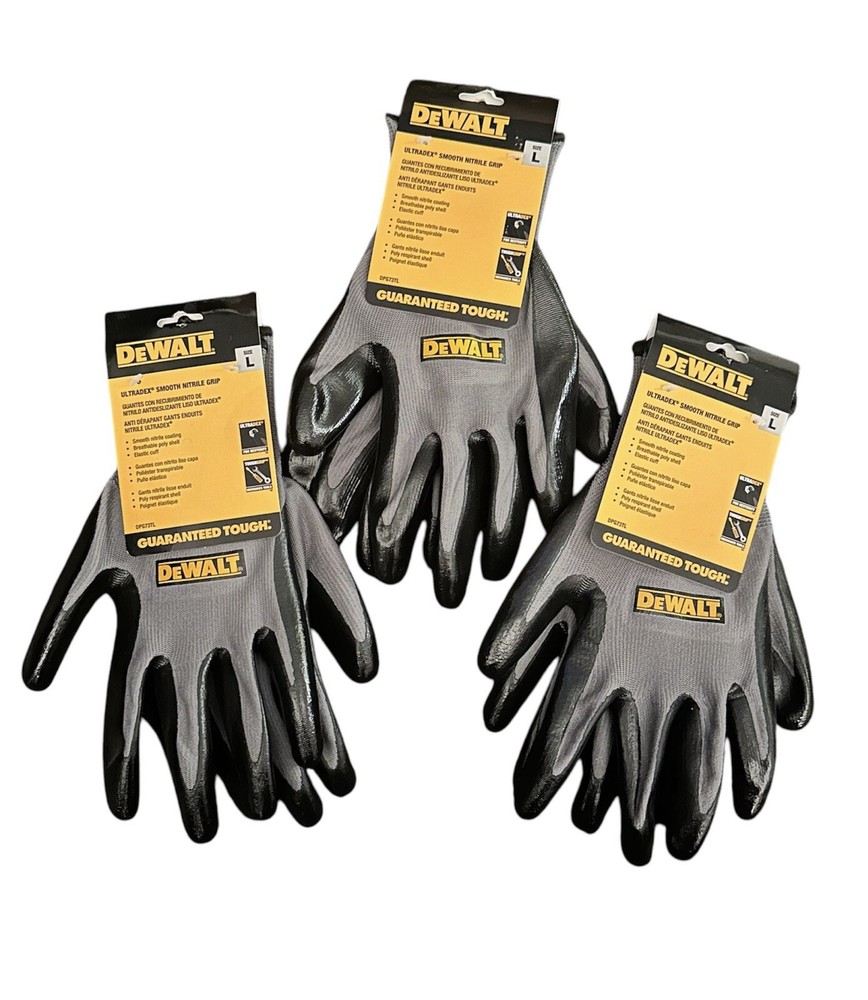 DEWALT 3 Pack Large Work Safety Gloves – DPG70XL
