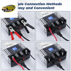 AC to DC Converter 110V-12V DC Power Supply Adjustable 0-24V 0-25A SMPS Max 600W