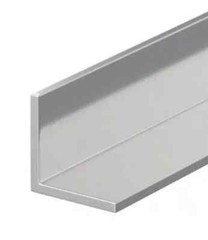 Aluminum Angle 1/4″ x 3 in x 8 Feet Length Unpolished Alloy 6061 90° Stock NEW