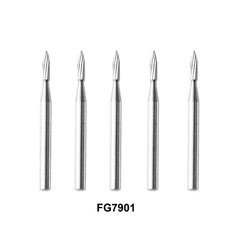 Dental Carbide Bur Friction Grip FG Round 557 330 For High Speed Handpiece A